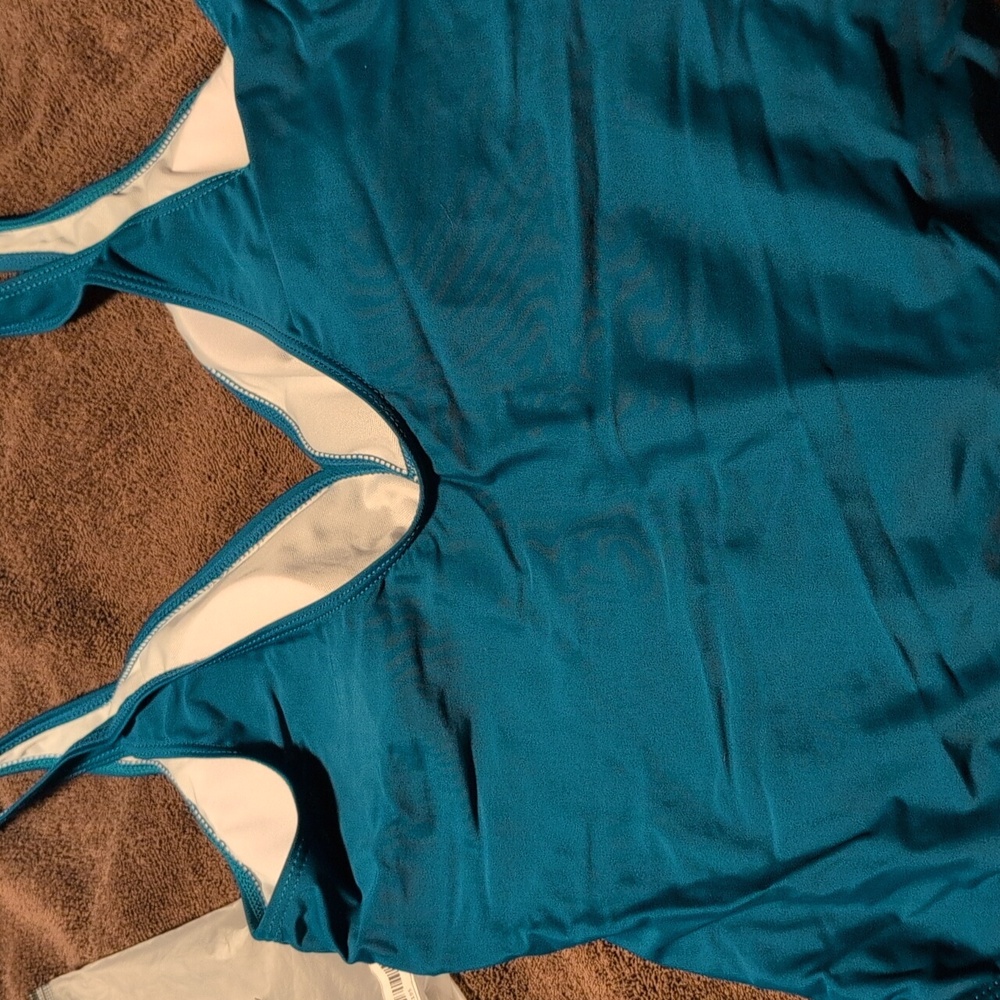 SHEIN Women's Blue Swimwear - Picture 3 of 5